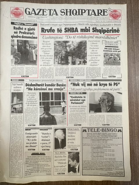 Gazeta Shqiptare 1996-12-04